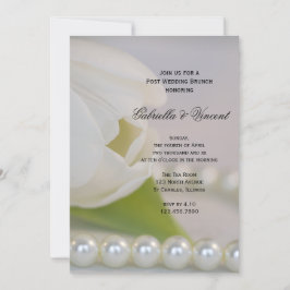 Invitación Boda Brunch de White Tulip Pearls