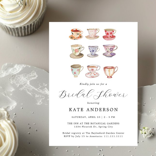 Invitación Boda Brunch Tea Fiesta Bridal Shower (Subido por el creador)