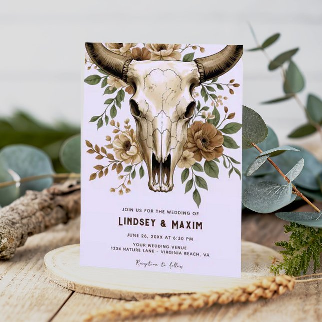 Invitación Boda Caída de los Tonos Rústicos de la Tierra de C (Subido por el creador)