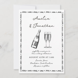 Invitación Boda caprichoso