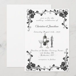 Invitación Boda caprichoso