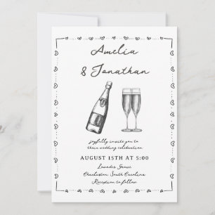 Invitación Boda caprichoso