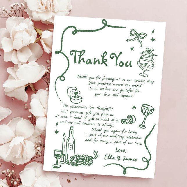 Invitación Boda caprichoso de mano verde (Subido por el creador)