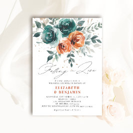 Invitación Boda caprichoso se enamora y se enamora ducha de n