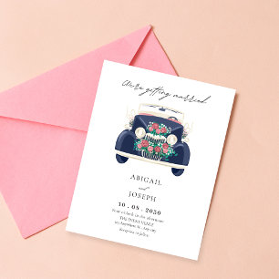 Invitación Boda Car Classic