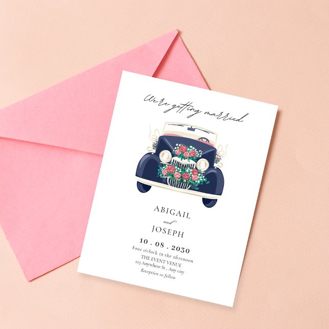 Invitación Boda Car Classic (Subido por el creador)