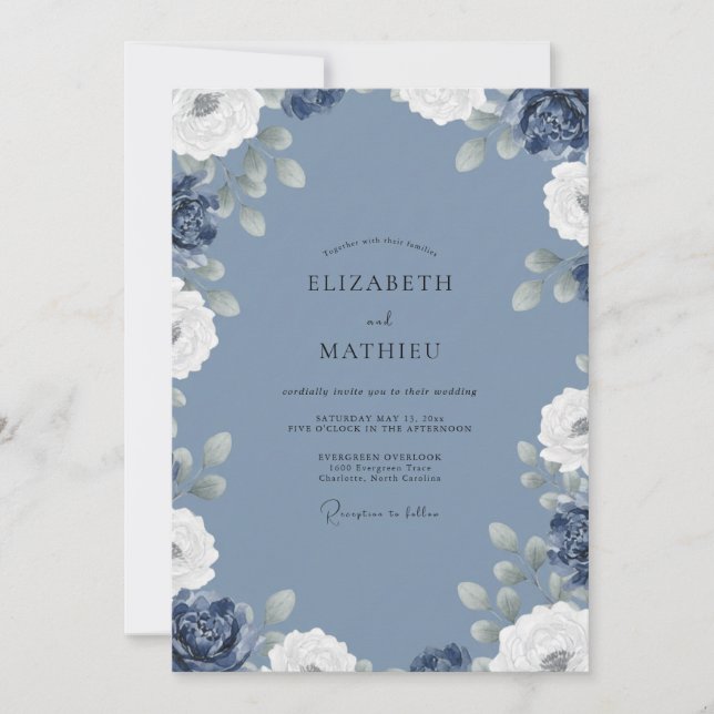 Invitación Boda Casta (Anverso)