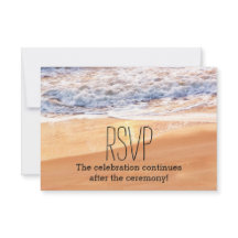 Boda Casual en la Playa Olas Doradas RSVP