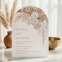 Boda Casual Flores Acuarela Boho