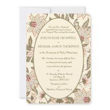 Boda católica vintage en rosa polvoriento y verde 
