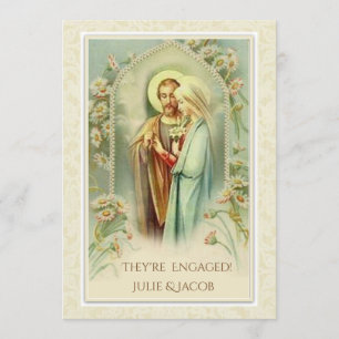 Invitación Boda Católico Tradicional