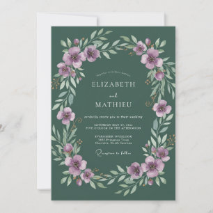Invitación Boda Cazador Frondoso de Lavanda