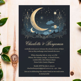 Invitación Boda celeste único