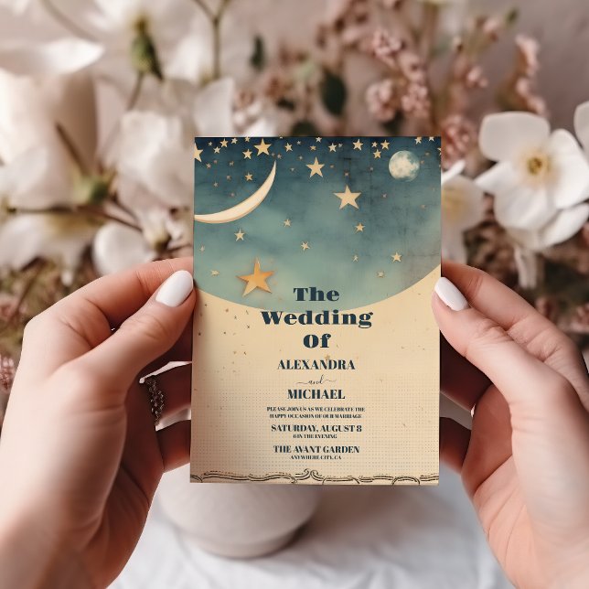 Invitación Boda Celestial  (Subido por el creador)