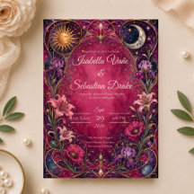 Boda Celestial Art Nouveau Romántica
