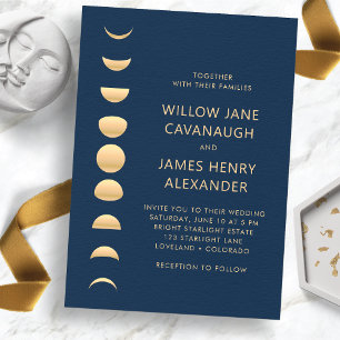 Invitación Boda Celestial Moderna