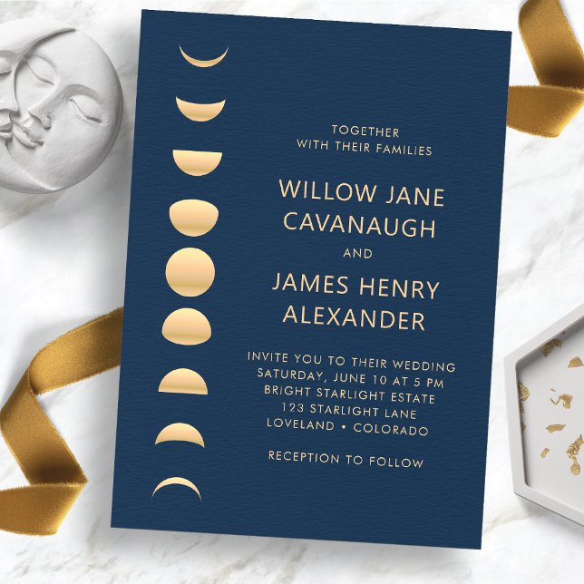 Invitación Boda Celestial Moderna (Modern Celestial Wedding Invitation
)