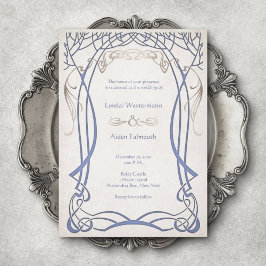 Invitación Boda Celta Medieval Fantasy