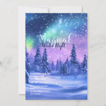 Boda Cena de Ensayo Winter Wonderland