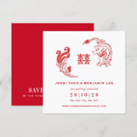 Boda China Dragón-Fénix Salva La Fecha