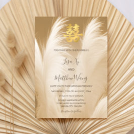 Invitación Boda chino pekinés