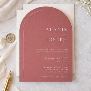Invitación Boda Clásica Moderna de Dinero Antiguo Romántico M