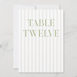 Invitación Boda clásico de color verde y beige 12