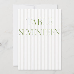 Invitación Boda clásico de color verde y beige 17