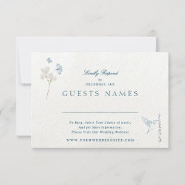 Invitación Boda Clásico de invierno QR CÓDIGO RSVP