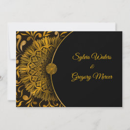 Invitación Boda clásico elegante de Mandala