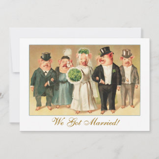 Invitación boda con el partido oficial de novias d