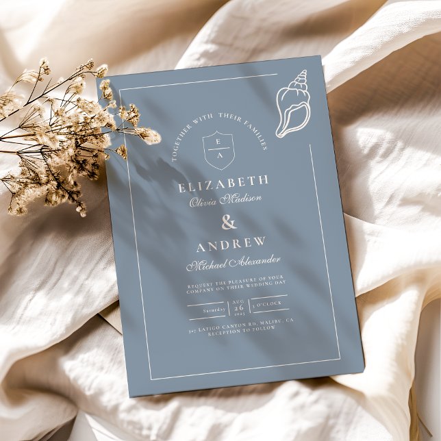 Invitación Boda con mano náutica (Subido por el creador)