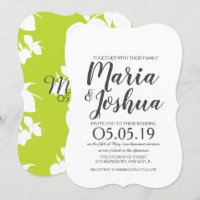 Boda con patrón de silo de limón verde brillante f