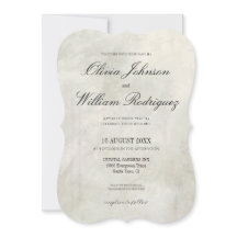 Boda con pintura al óleo vintage elegante