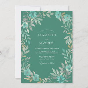 Invitación Boda Corona de Jade