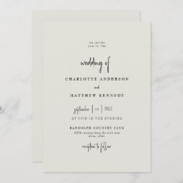 Invitación Boda creyente de fe eterna