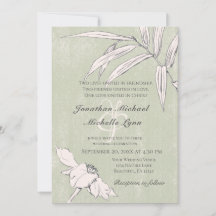 Boda cristiana de floral simple de Rubor rosa