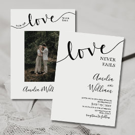 Invitación Boda, Cristiano, Simple, Elegante, Tipografía,