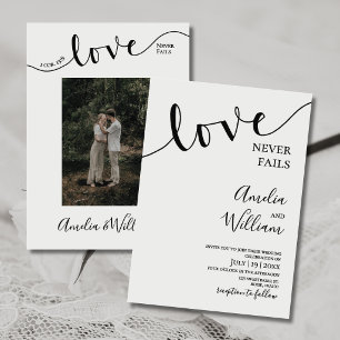 Invitación Boda, Cristiano, Simple, Elegante, Tipografía,