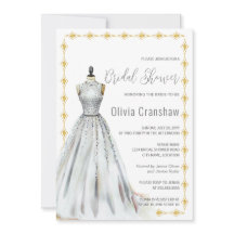 Boda Crystal Look Gown Bridal Shower