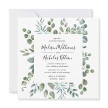 Boda Cuadro Moderno de Verde | 