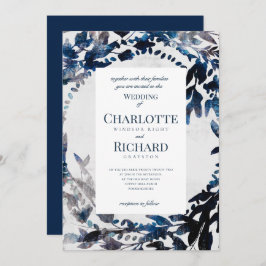 Invitación boda de acuarela de Moody Florals