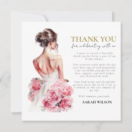 Invitación Boda de acuarela de presupuesto duchas de novias G