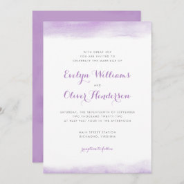 Invitación Boda de agua de Lilac
