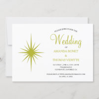 Boda de aguacate verde de arranque atómico a media