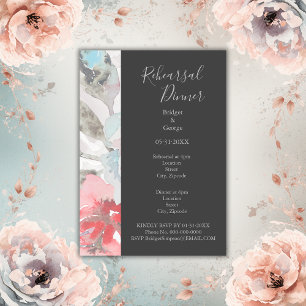 Invitación boda de albaricoques de ensayo y peonía floral pas