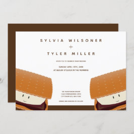 Invitación Boda de alimentos de Ilustracion S'more