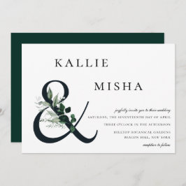 Invitación Boda de Ampersand