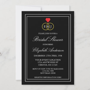 Invitación Boda de Anillos Entrelazados