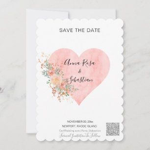Invitación *~* BODA de AR6 con floración cardíaca GUARDAR LA